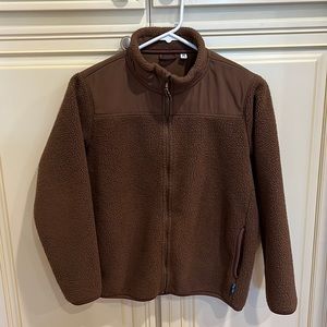 Uniqlo boys fleece jacket